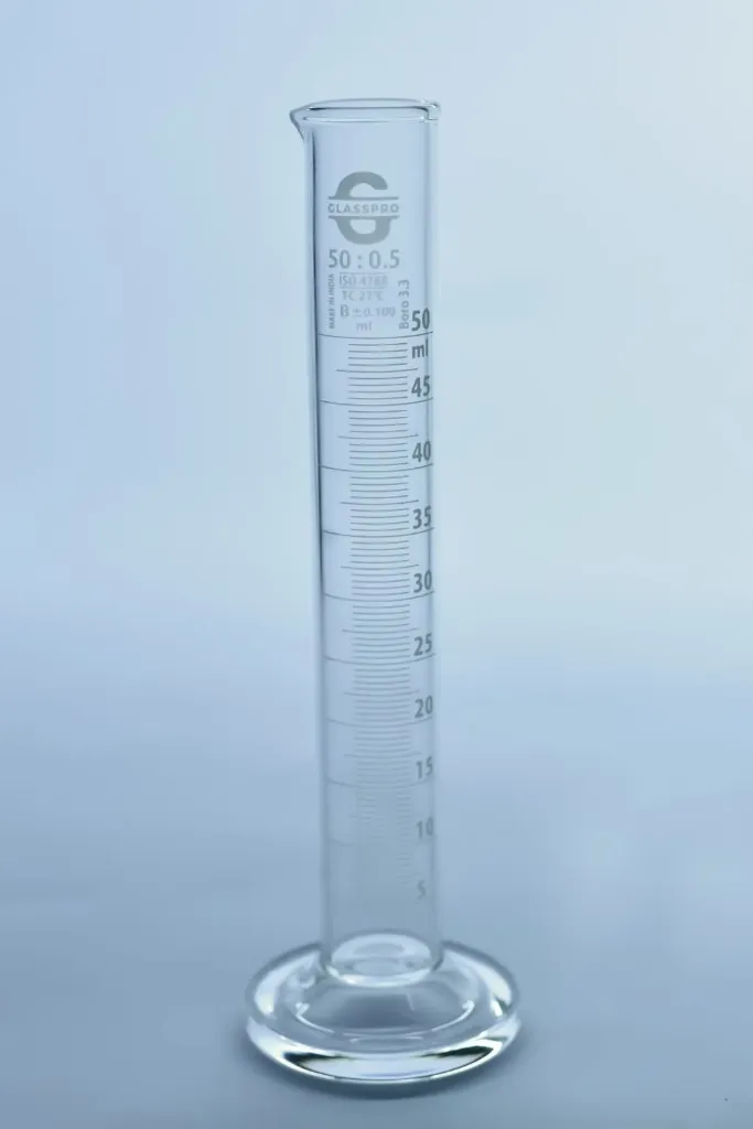 Measuring Cylinder Round Base, Class B "Glasspro Logo" (5ML)