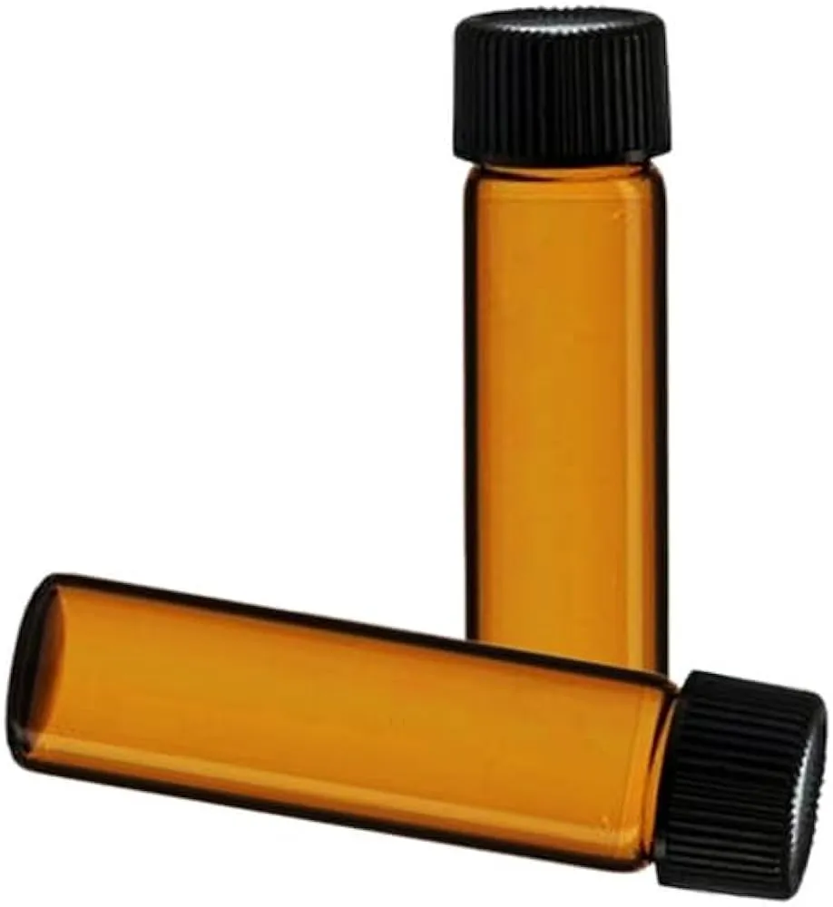 Culture Tube Screw Cap, Amber ( Without Logo )