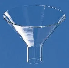 Powder Funnel Short "Glasspro Logo"
