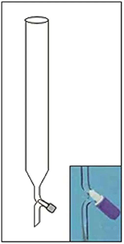 Chromatography Column Rota Flow "Glasspro Logo"